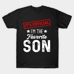 It's official i'm the favorite son T-Shirt